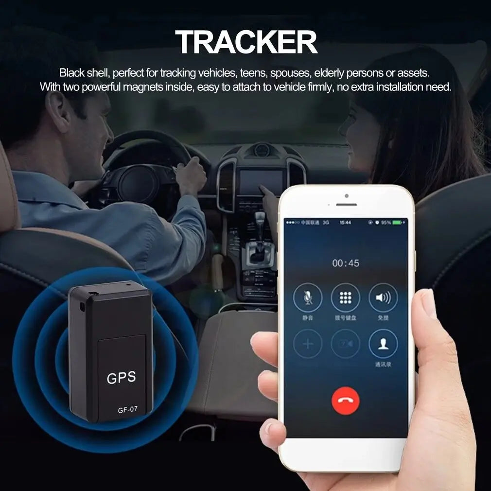 GPS Positioner GF-07 Accurate and Convenient Small Positioner Easy to Install in Car Vehicles Remote and Accurate Positioning Mo