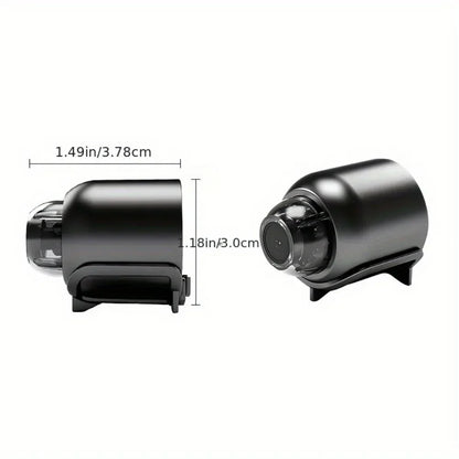 Mini WiFi Hidden Camera with Stand - 1pc, Compact 1080p Surveillance Cam, USB-Powered, Non-Waterproof, Ideal for Home, Office