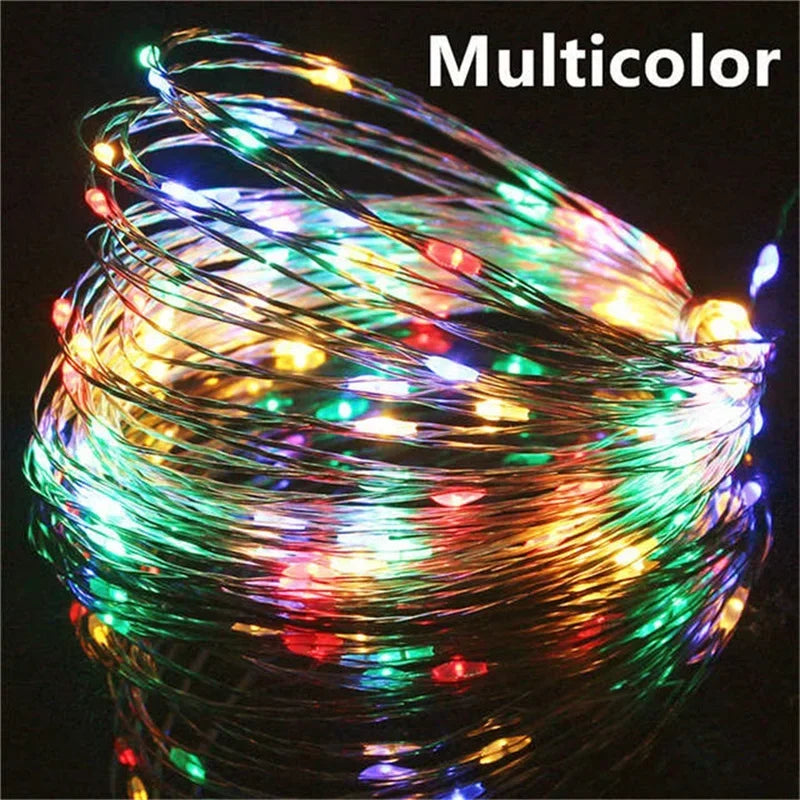 Fairy Lights Battery Operated 10m String Lights Twinkle Christmas Lights Indoor Decorative Mini Lights for Home Festival Decor