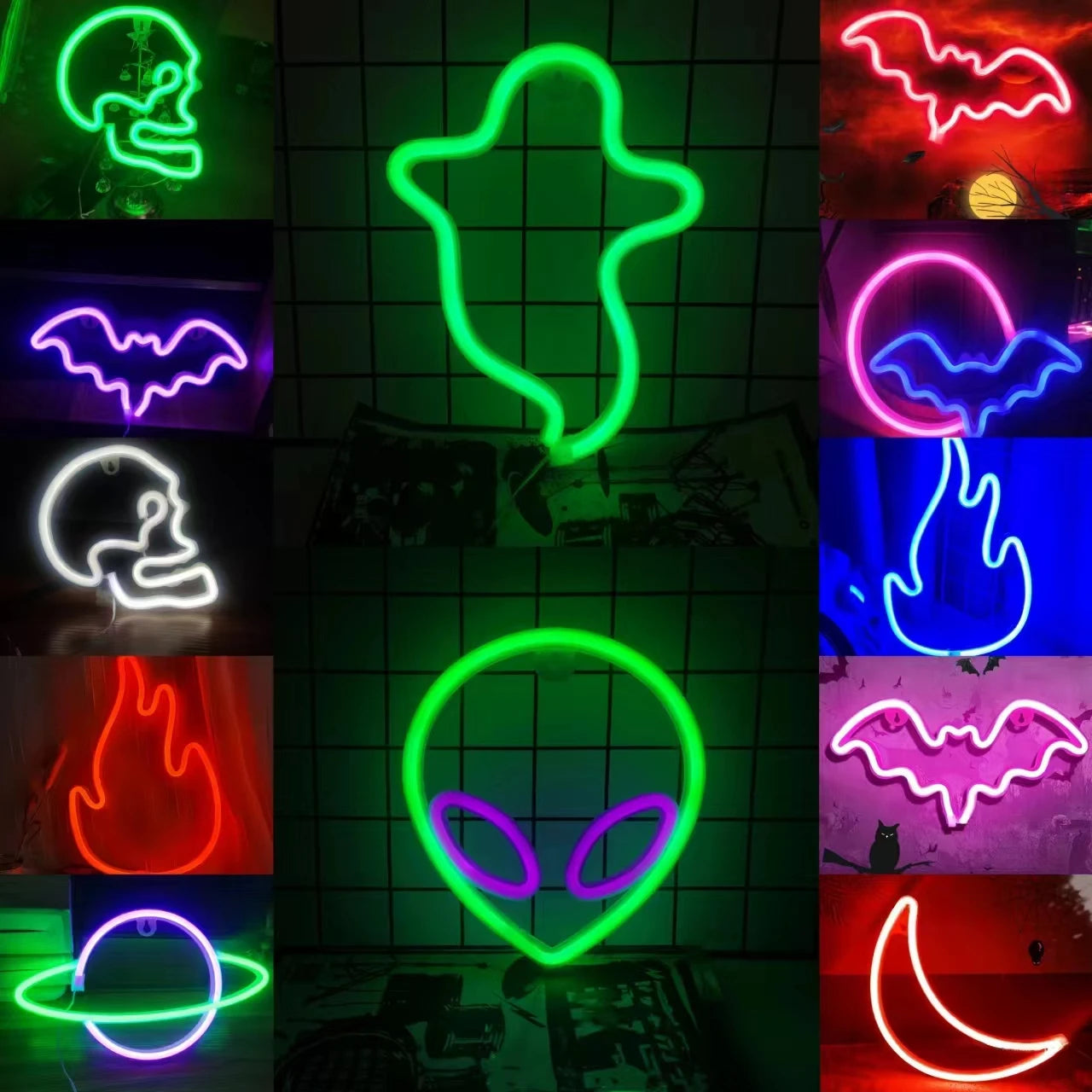 Wandleuchten LED Figuren