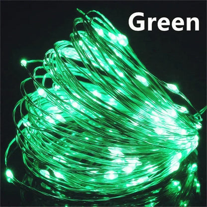 Fairy Lights Battery Operated 10m String Lights Twinkle Christmas Lights Indoor Decorative Mini Lights for Home Festival Decor