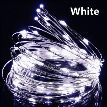 Fairy Lights Battery Operated 10m String Lights Twinkle Christmas Lights Indoor Decorative Mini Lights for Home Festival Decor