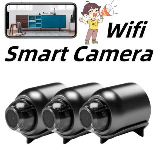 Mini WiFi Hidden Camera with Stand - 1pc, Compact 1080p Surveillance Cam, USB-Powered, Non-Waterproof, Ideal for Home, Office
