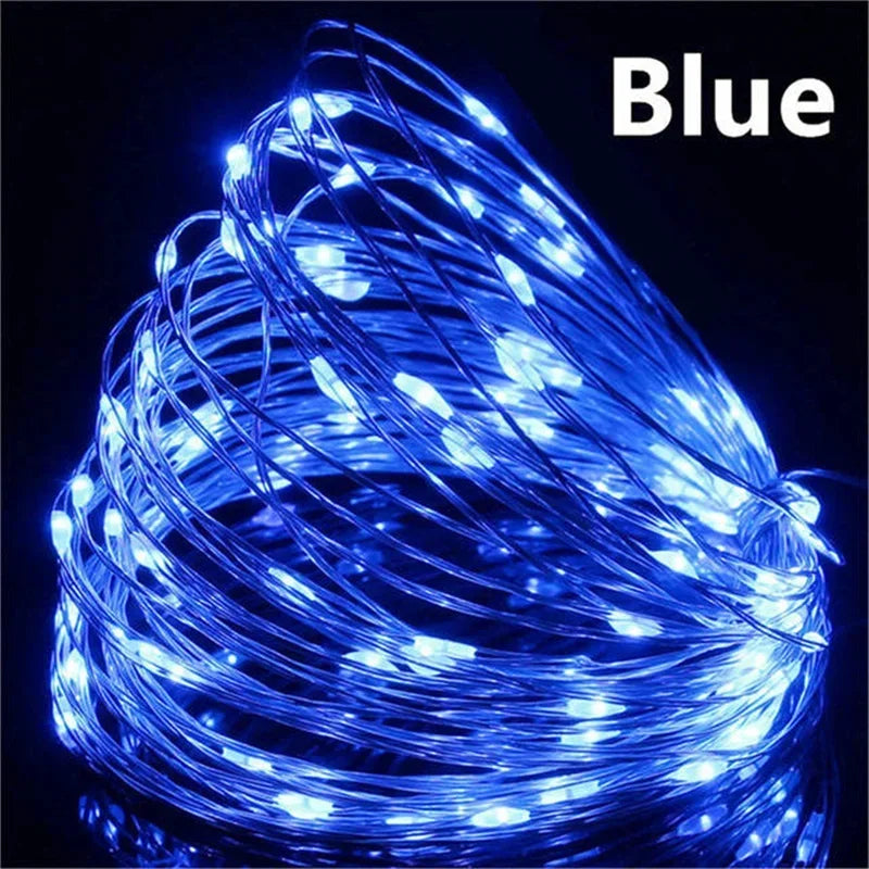 Fairy Lights Battery Operated 10m String Lights Twinkle Christmas Lights Indoor Decorative Mini Lights for Home Festival Decor